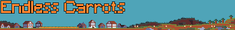 Endless Carrots Minecraft server banner
