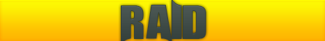 Raid Minecraft server banner