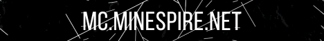 MineSpire Minecraft server banner