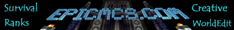 Epicmcs Minecraft server banner