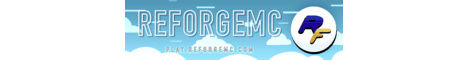 ReforgeMC Minecraft server banner