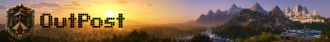 OutPost Minecraft server banner