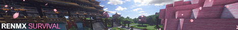 RENMX Minecraft server banner