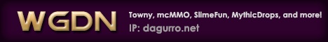 WGDN Towny Minecraft server banner