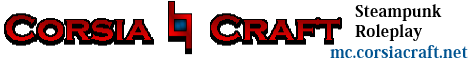Corsia Craft Minecraft server banner