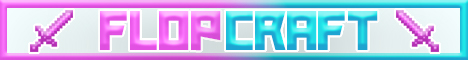 FlopCraft Minecraft server banner