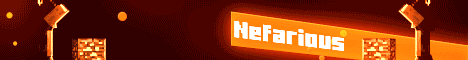 Eternally Nefarious Minecraft server banner