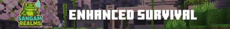 Sangam Realms Minecraft server banner