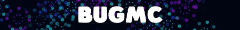 BugMC Minecraft server banner