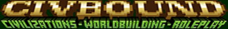Civbound Minecraft server banner