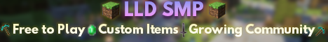 LLD SMP Minecraft server banner