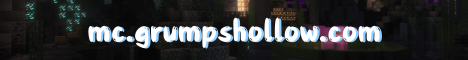Grumps Hollow SMP Minecraft server banner