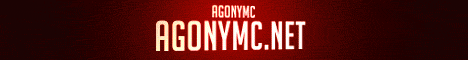 AgonyMC Minecraft server banner
