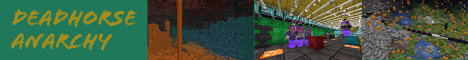 Deadhorse Anarchy Minecraft server banner