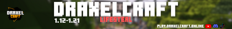DraxelCraft Minecraft server banner