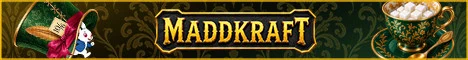 MaddKraft SMP Minecraft server banner