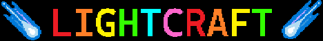 Lightcraft Minecraft server banner