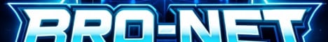 Bro-Net Minecraft server banner