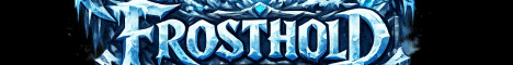Frosthold Minecraft server banner