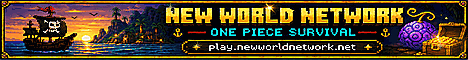 New World Network Minecraft server banner