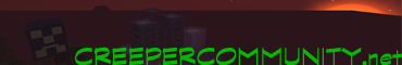 CreeperCommunity Minecraft server banner