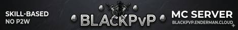 Black-PvP Minecraft server banner