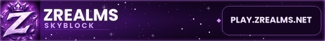 ZRealms Minecraft server banner