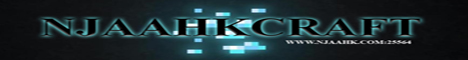 NjaahkCraft Minecraft server banner