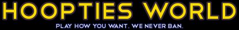 HooptiesWorld Minecraft server banner