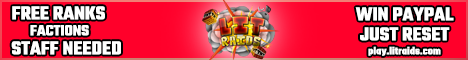 LitRaids Minecraft server banner