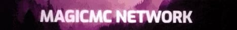 MagicMC Network Minecraft server banner