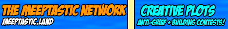 The Meeptastic Network Minecraft server banner