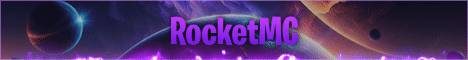 RocketMC Minecraft server banner