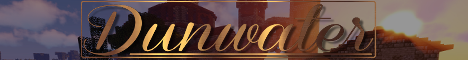 Dunwater Roleplay Minecraft server banner