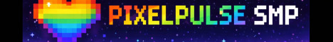 Pixel Pulse Minecraft server banner