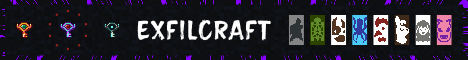 ExfilCraft Minecraft server banner