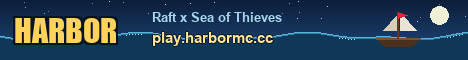 Harbor Minecraft server banner