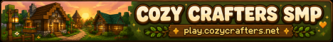 Banner Cozy Crafters SMP
