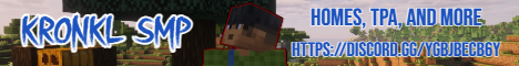 Kronkl SMP Minecraft server banner