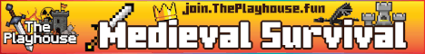 The Playhouse Minecraft server banner