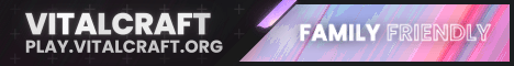 VitalCraft Minecraft server banner