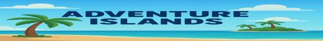 Adventure Islands Minecraft server banner