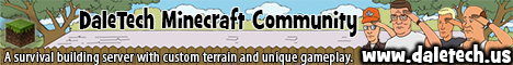DaleTech Minecraft Minecraft server banner