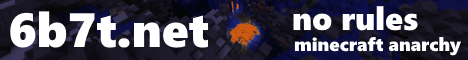 6b7t Minecraft server banner