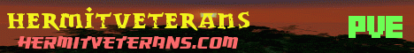 HermitVeterans Minecraft server banner
