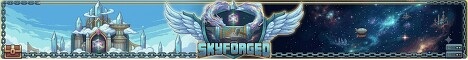 SkyForged Minecraft server banner