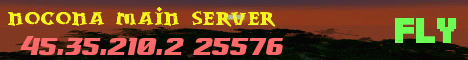 Nocona Minecraft server banner