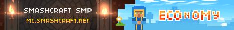 Smashcraft SMP Minecraft server banner