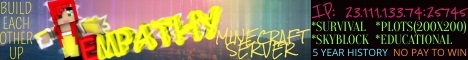 Empathy Minecraft server banner