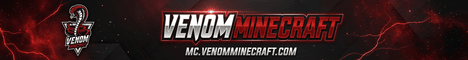 Venom Minecraft Minecraft server banner
